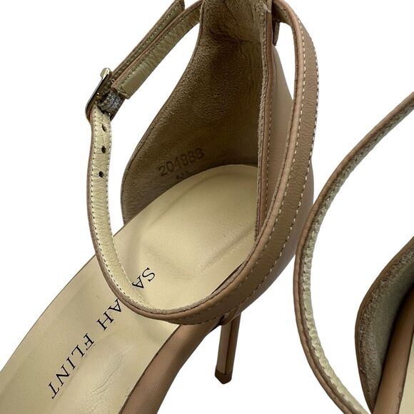 Sarah Flint Perfect Sandal 85 In Sand Calf Size 39.5 - Picture 5 of 10